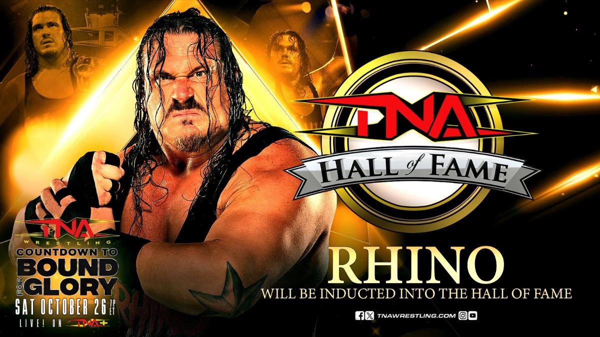 Rhino TNA Hall of Fame induction graphic