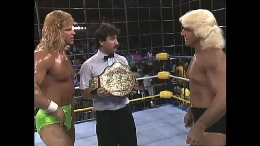 Ric flair v lex luger wcw 1990