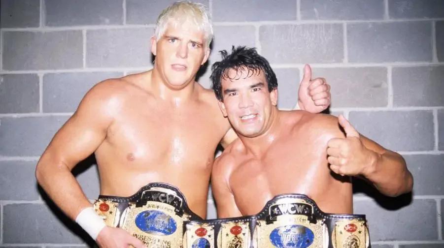 Ricky steamboat dustin rhodes wcw tag team champions