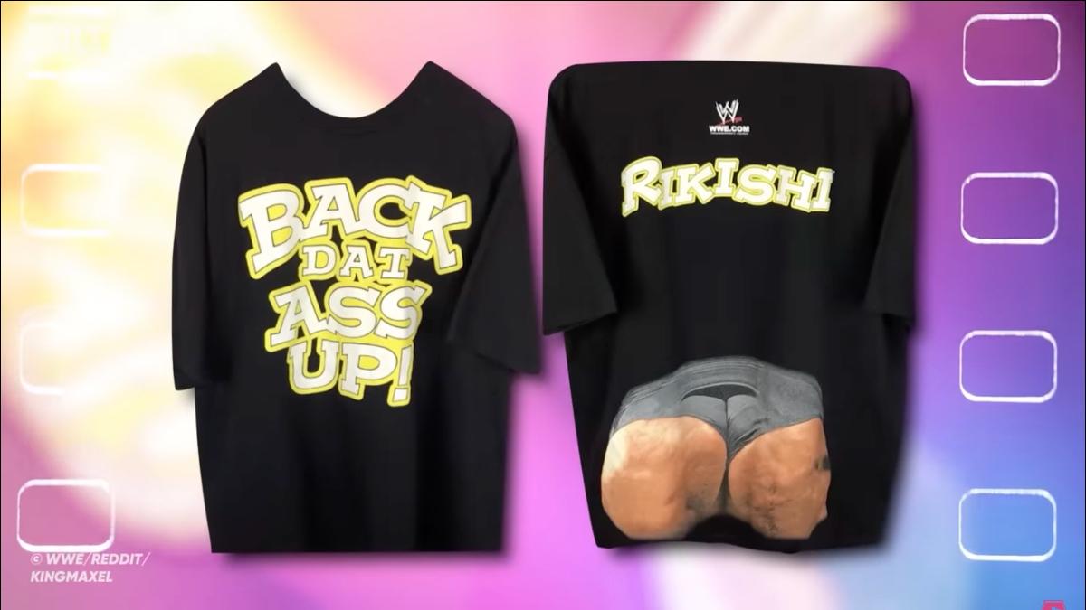 Rikishi's Back Dat Ass Up WWE t-shirt