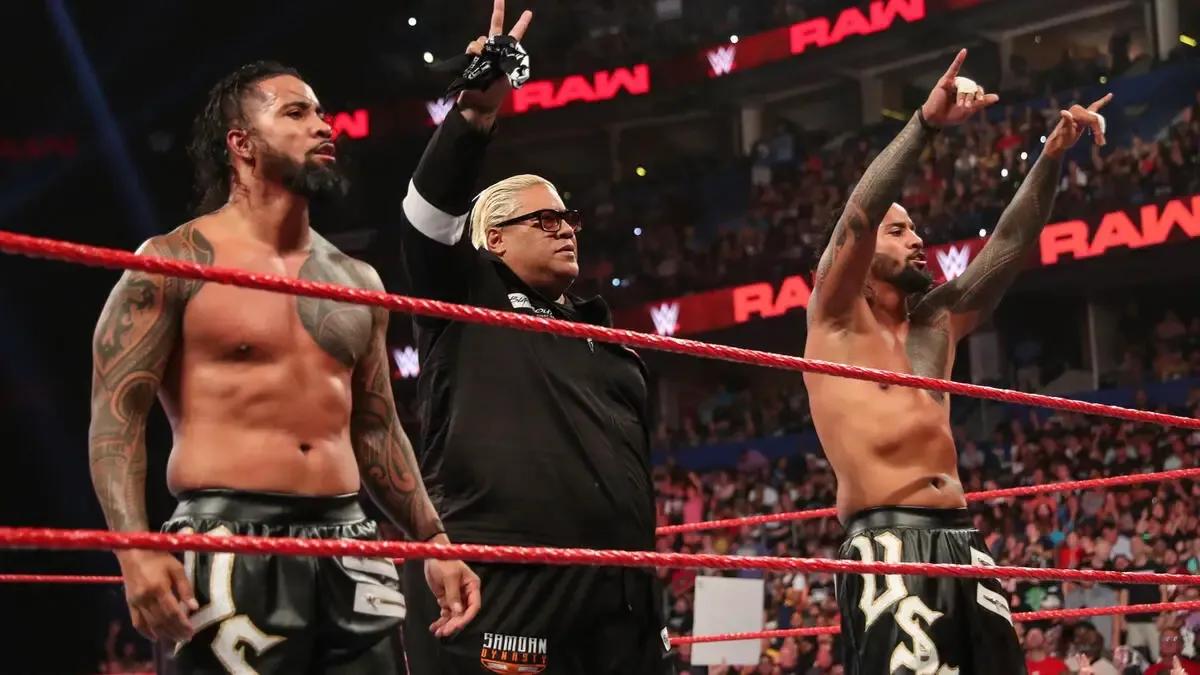 Rikishi The Usos WWE Raw 2019.jpg