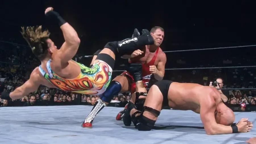 Rob van dam steve austin kurt angle no mercy 2001