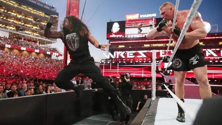 Roman reigns brock lesnar