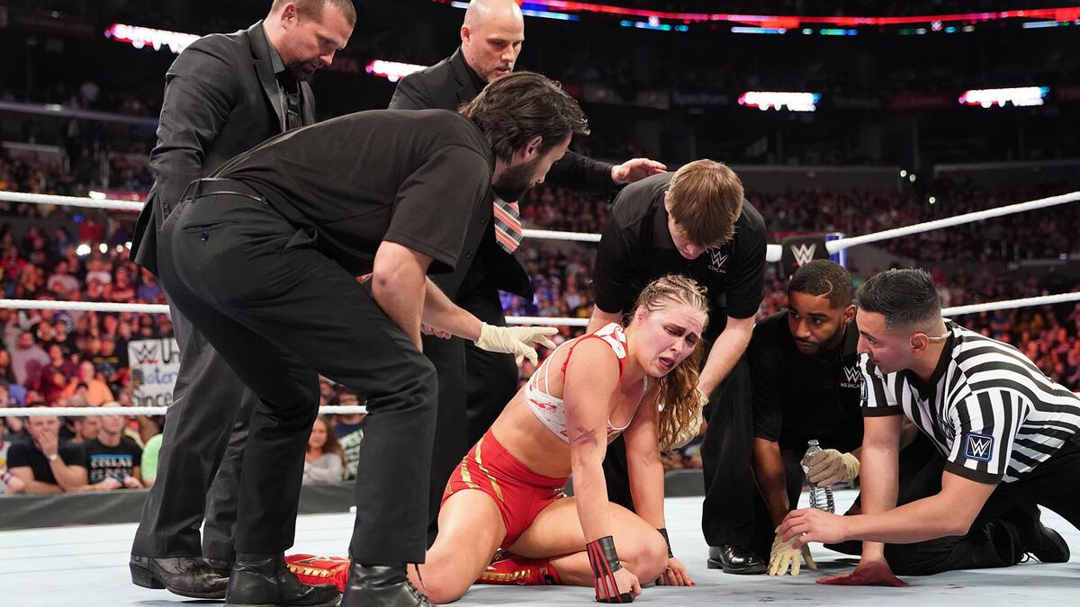 Ronda Rousey sad at WWE Survivor Series 2018