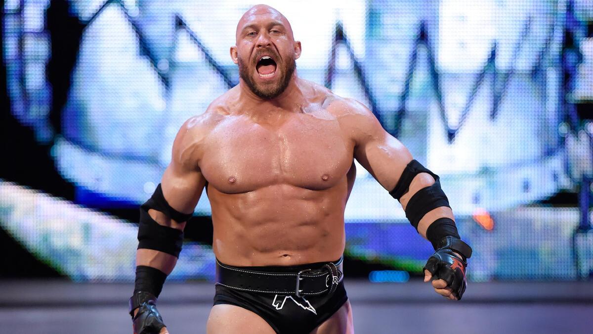 Former WWE star Ryback making his entrance during a show in 2016.