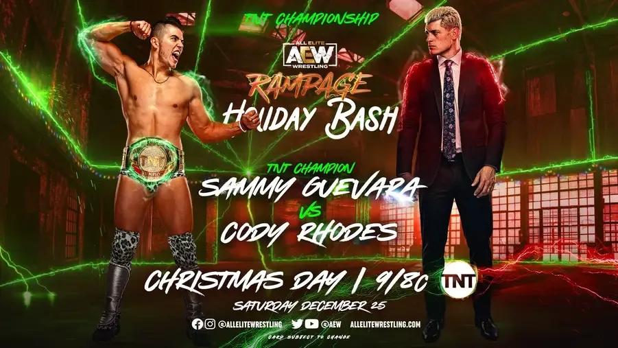 Sammy Guevara Cody Rhodes Holiday Bash match graphic.jpg