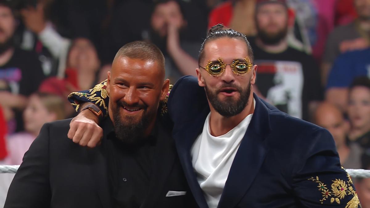 Seth Rollins and Bron Breakker 