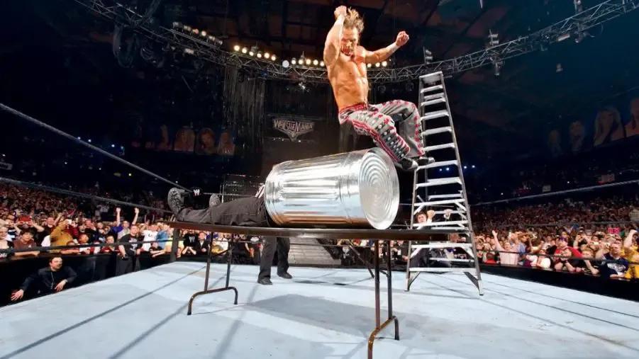 Shawn Michaels Elbow Vince McMahon WrestleMania 22.jpg