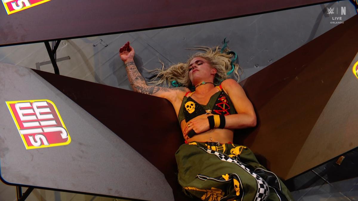 Sol Ruca lay down on a broken tale at WWE NXT