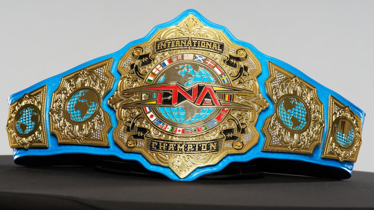 TNA International Title belt