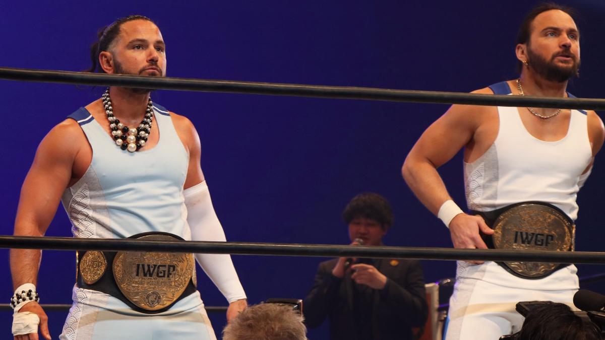 The Young Bucks at NJPW New Beginning in Osaka