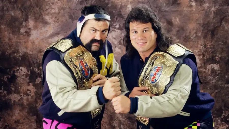 The steiner brothers wwe tag team titles