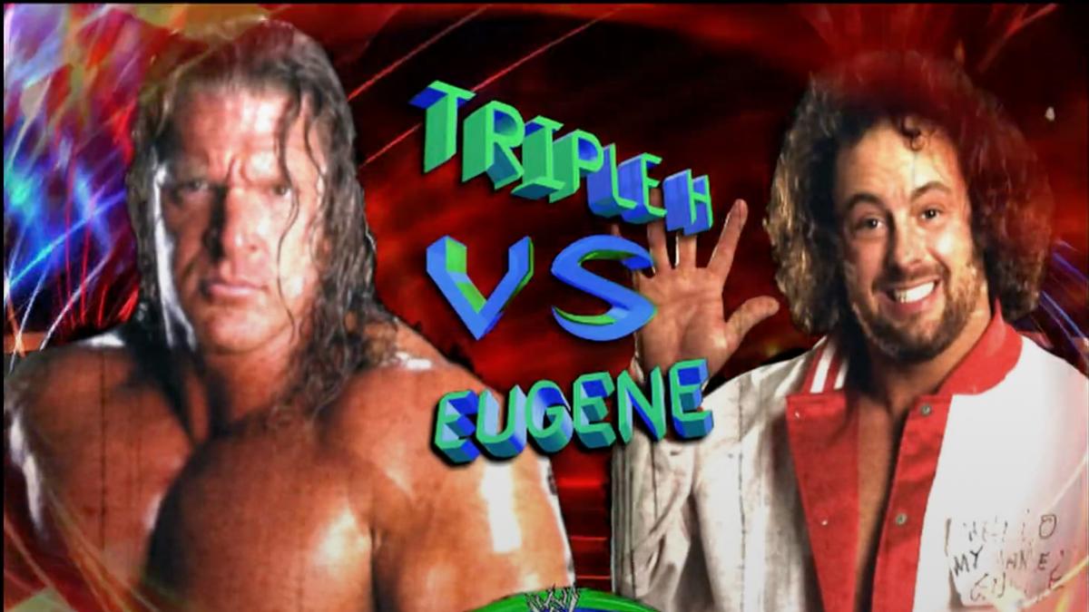 Graphic for Triple H vs. Eugene at WWE SummerSlam 2004