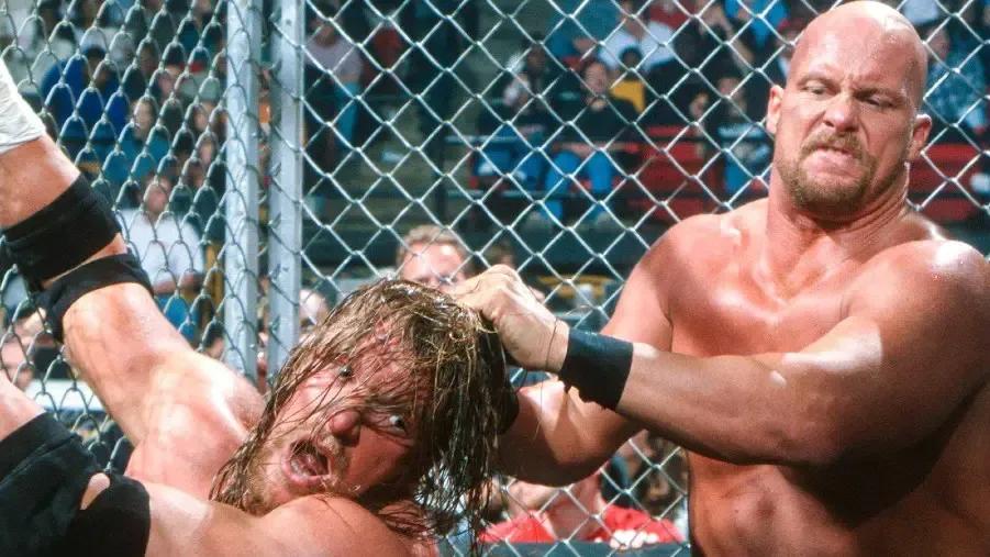 Triple H Steve Austin Armageddon Hell in a Cell 2000.jpg