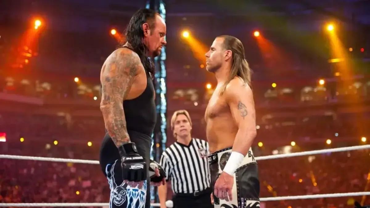 Undertaker Shawn Michaels- WWE WrestleMania 26.jpg