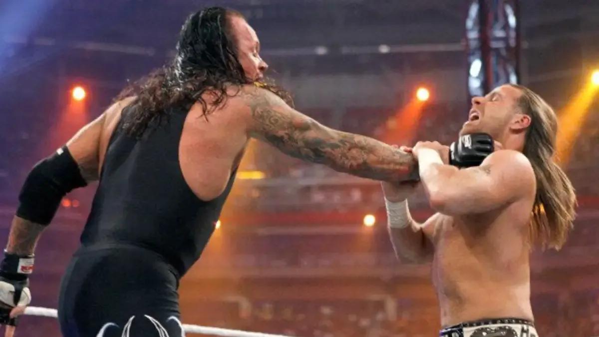 Undertaker shawn michaels wrestlemania 26