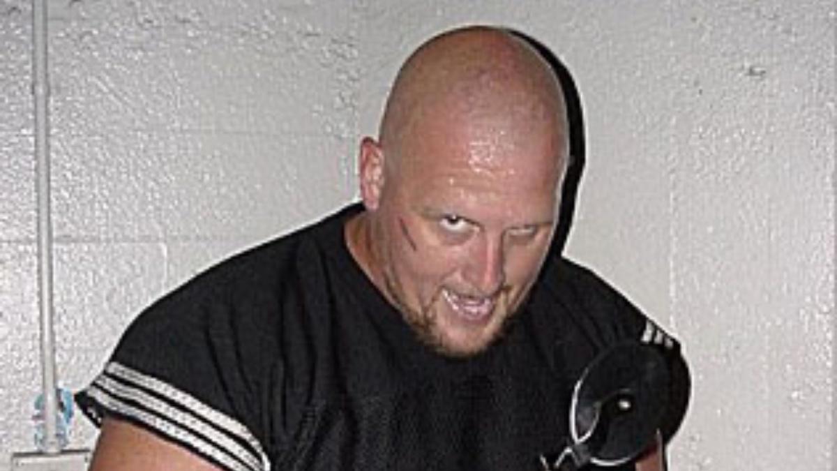 Vic Grimes in a black t-shirt