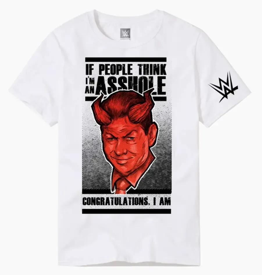 Vince mcmahon asshole shirt