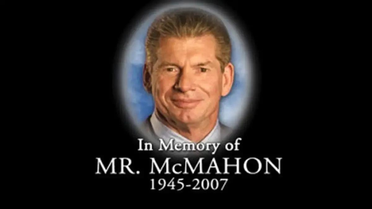 Vince mcmahon death 2007