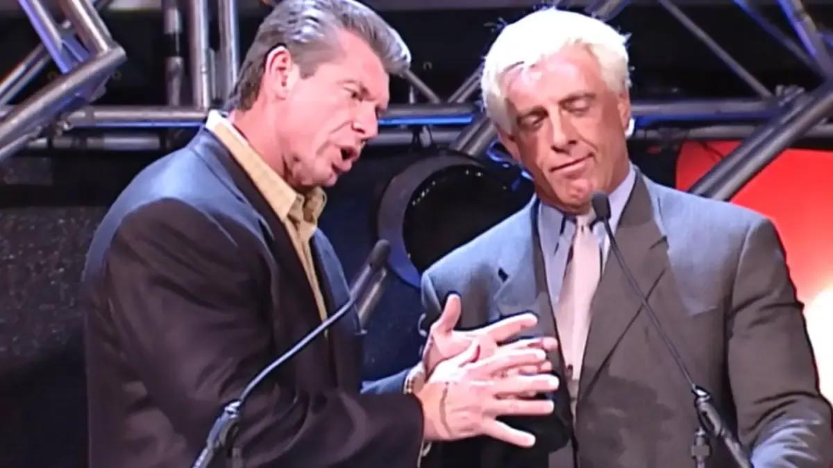 Vince mcmahon ric flair march 25 2002