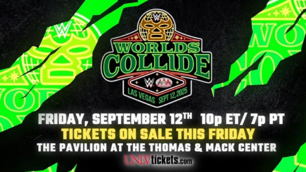 WWE AAA Worlds Collide poster 