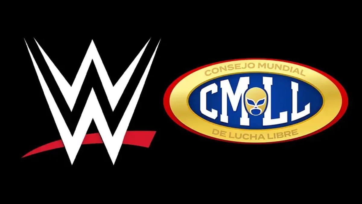 WWE and CMLL logos