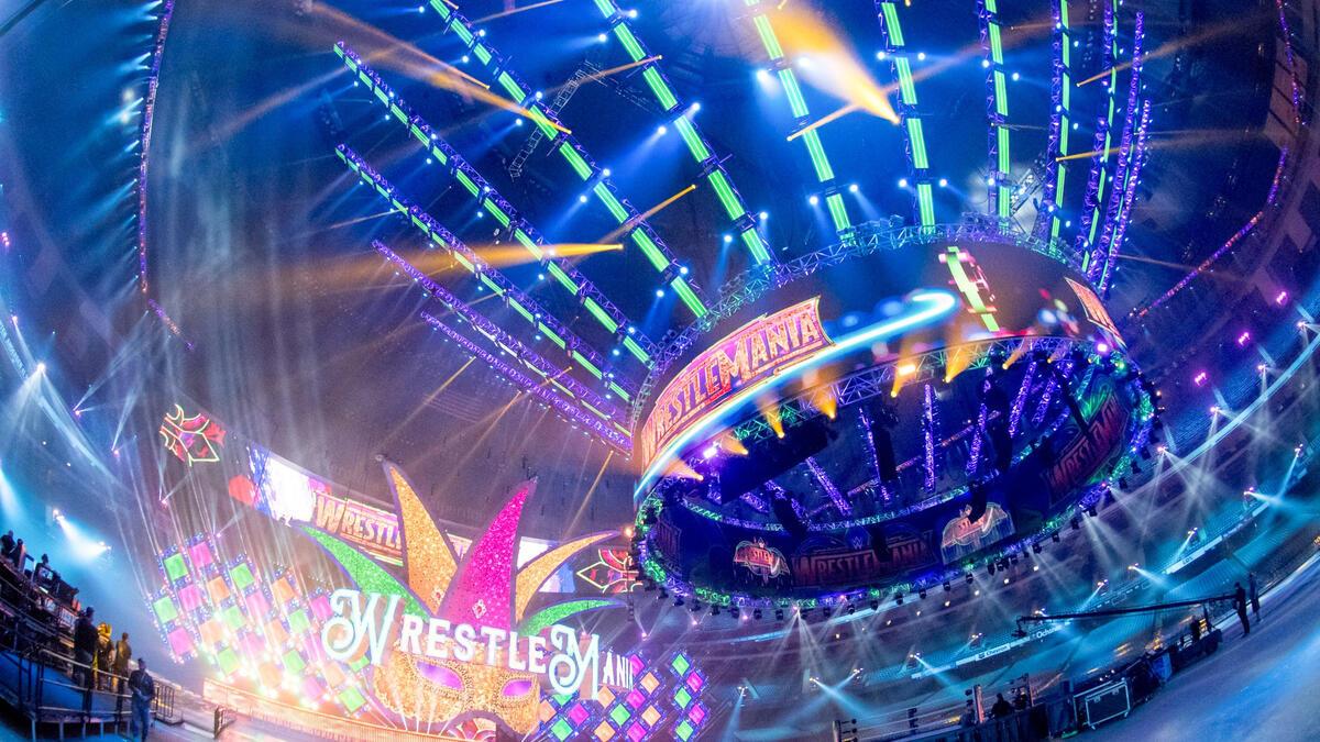 Set for WWE WrestleMania 34