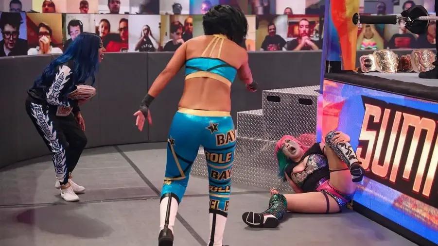 Wwe summerslam 2020 bayley asuka banks