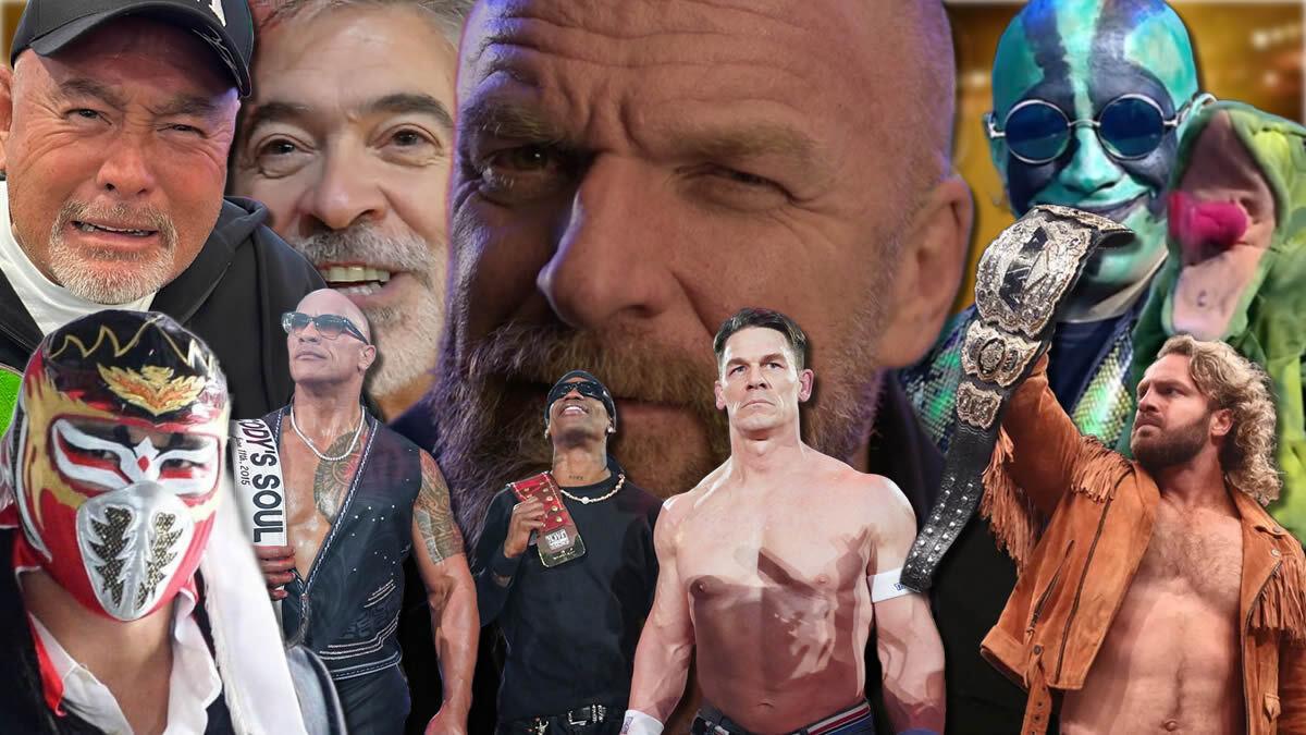Graphic featuring loads of wrestlers 