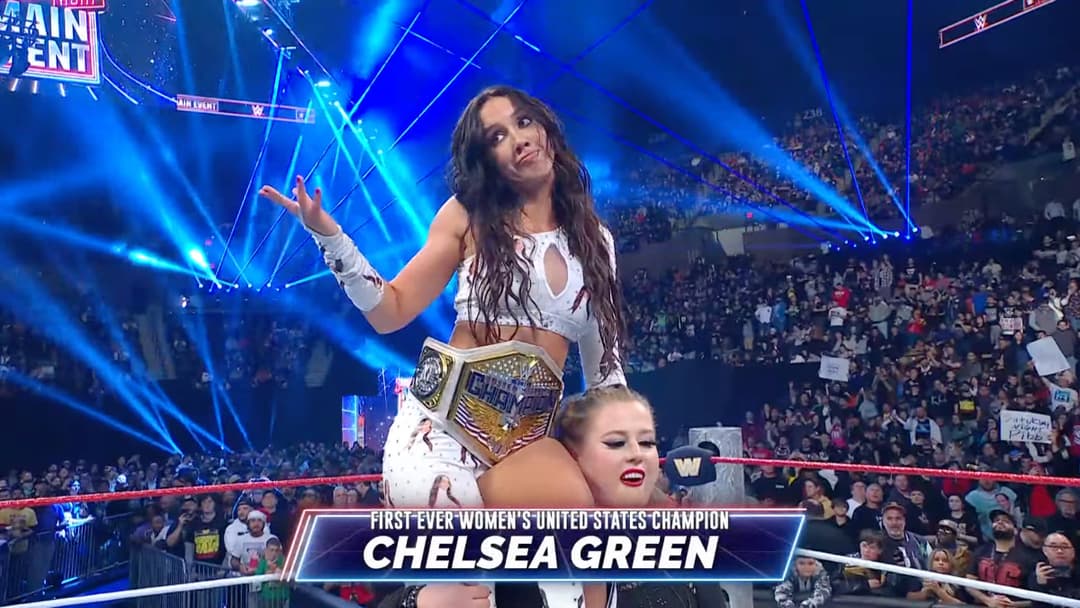 Night Rope Chelsea Green Becomes Inaugural WWE Women's United States Champion At ...
