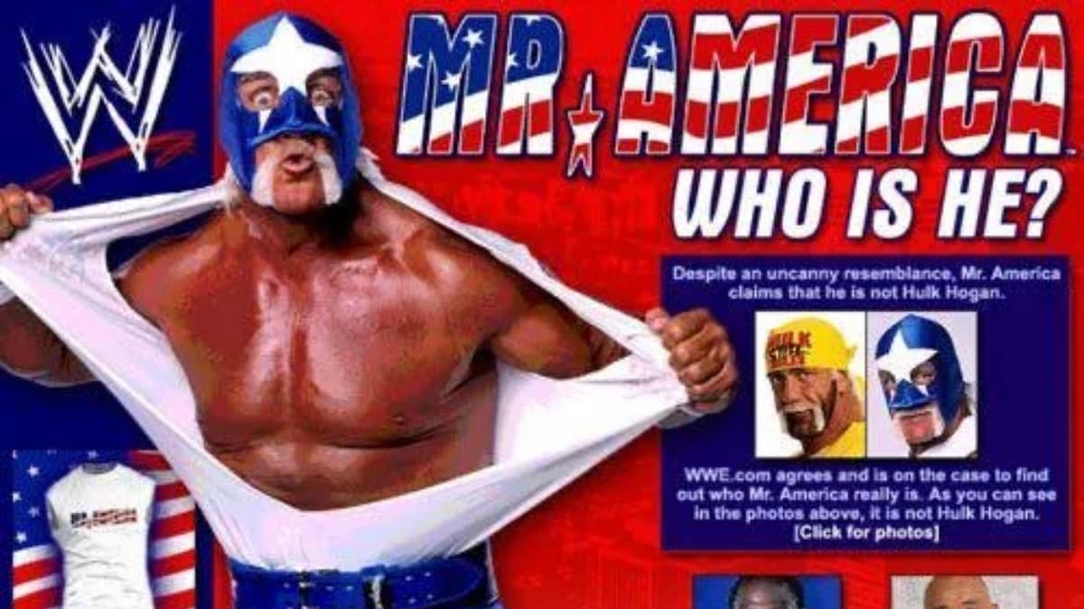 WWE.com article who about is Mr America?