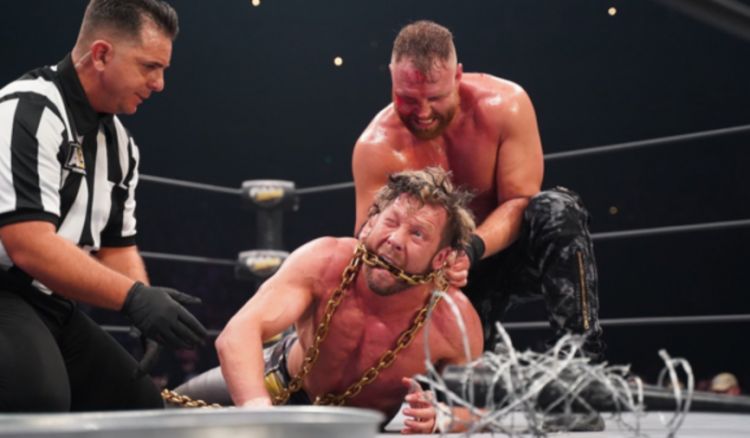 Kenny Omegajon Moxley Exploding Barbed Wire Deathmatch Set For Aew Revolution Cultaholic