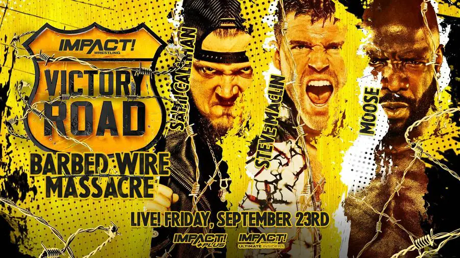 Barbed Wire Massacre Match Set For IMPACT Victory Road 2022