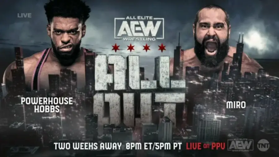 Miro Vs. Powerhouse Hobbs Announced For AEW All Out Cultaholic Wrestling