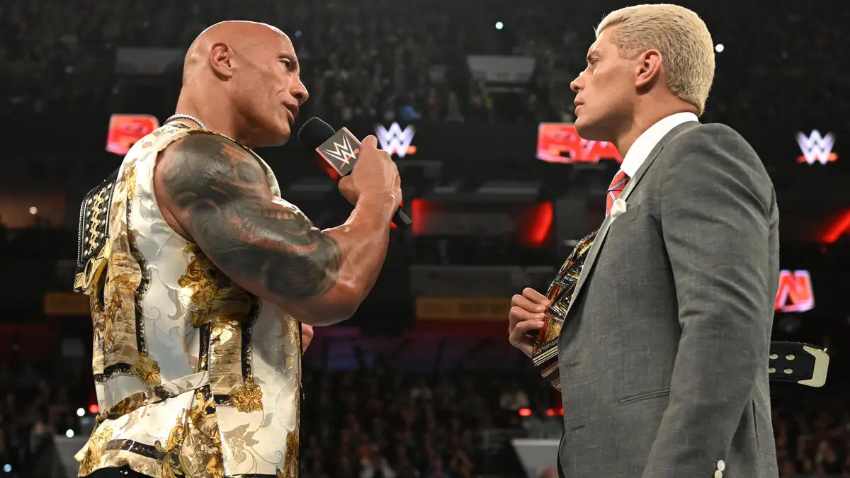 Report: The Rock Vs. Cody Rhodes Planned For WWE WrestleMania 41 ...