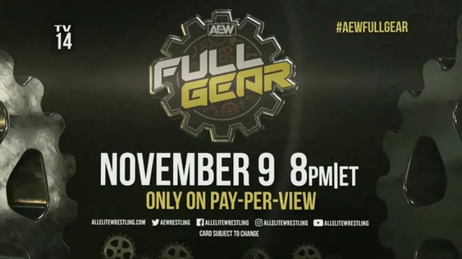 AEW's Next PayPerView, Full Gear, Announced For Baltimore