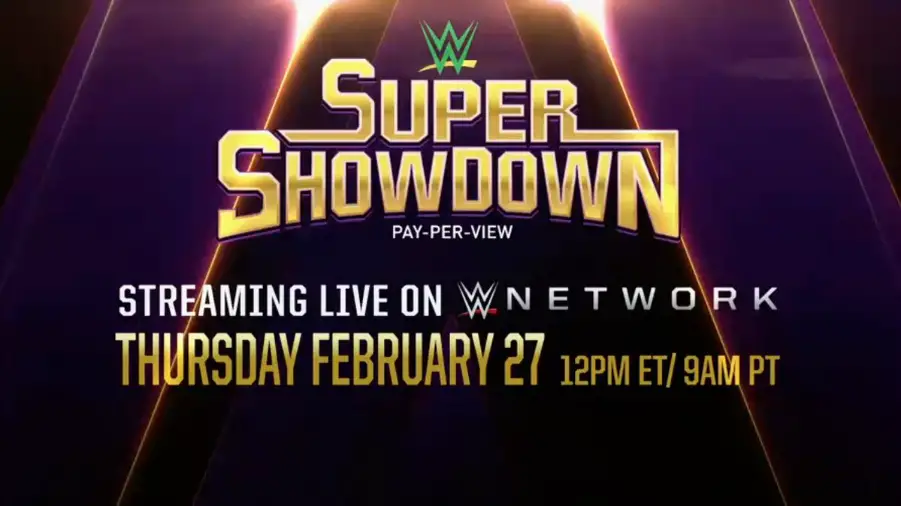 WWE Announce Title Match For Super ShowDown Cultaholic Wrestling