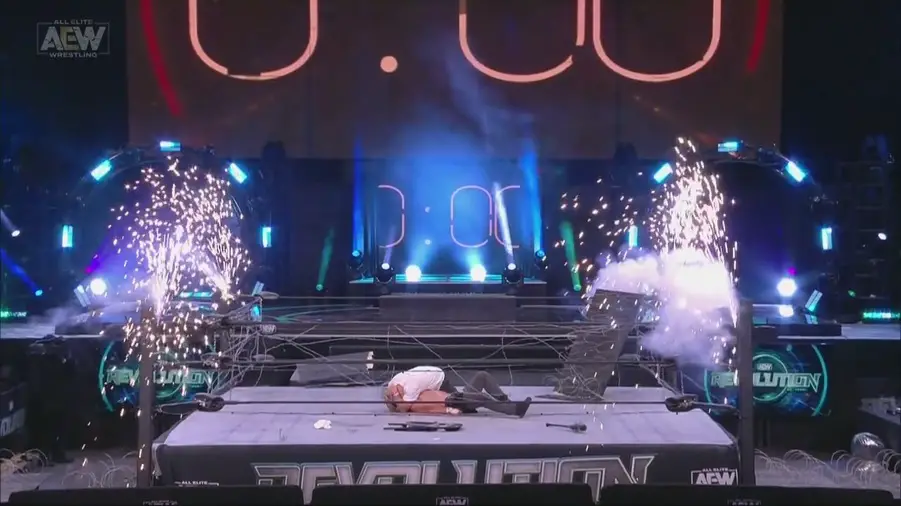 Aew revolution 2021 exploding barbed wire deathmatch 901x506