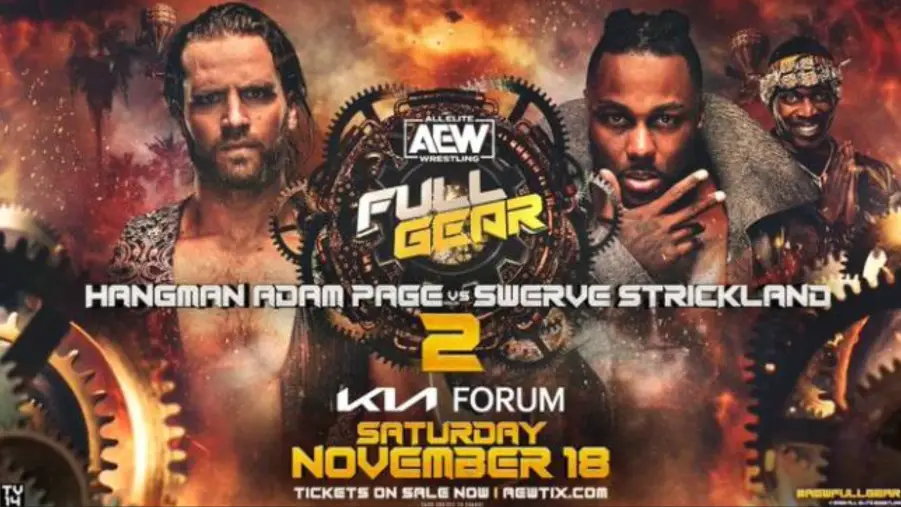 Stipulation Added To Swerve Strickland Vs. Adam Page AT AEW Full Gear ...