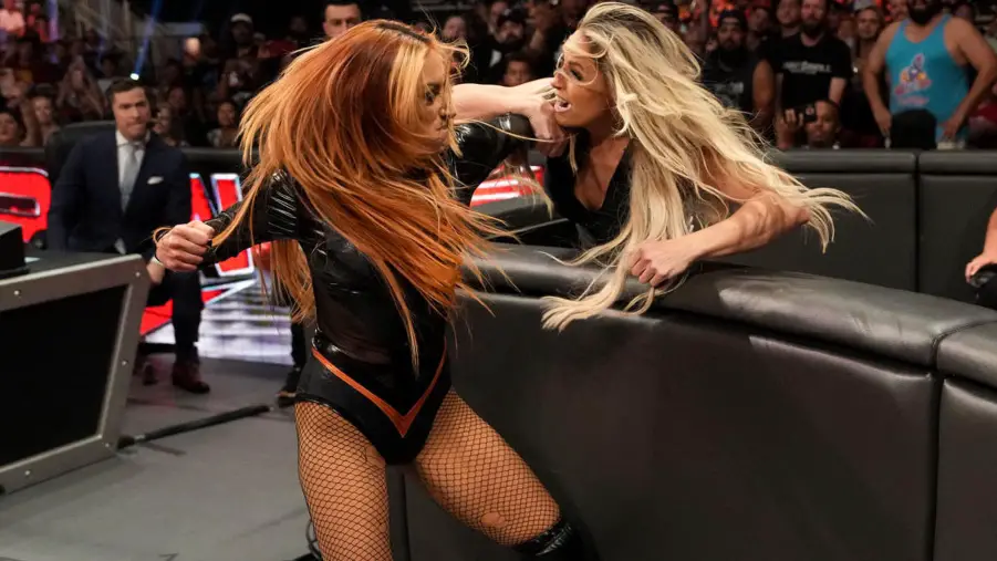 Trish Stratus Comments On Steel Cage Match With Becky Lynch, Says She Was  Repping Her Generation
