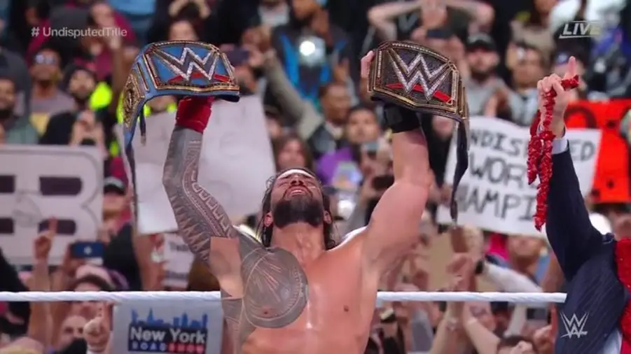 Roman Reigns Retains WWE Universal Title At WrestleMania 39