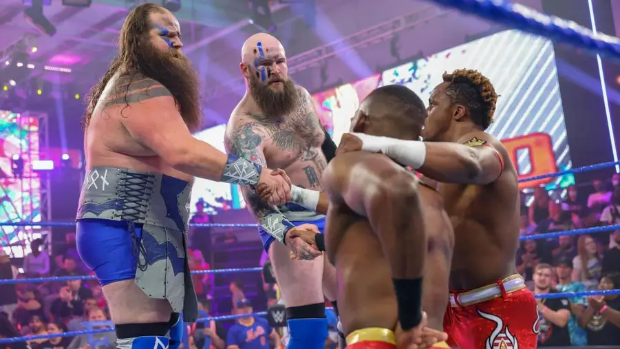 WWE Survivor Series: The Vikings Raiders Beat New Day, Undisputed Era in a  Battle of Tag Team Champions