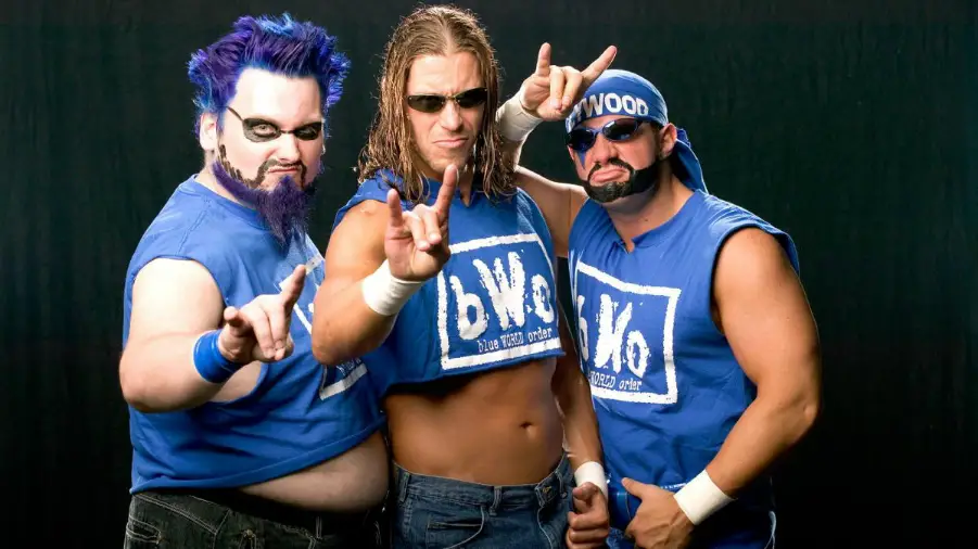 match was recent arrival The Blue Meanie, the portly and jovial ex-ECW star...